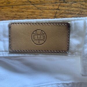 Massimo Dutti Mens White Denim Jeans W31